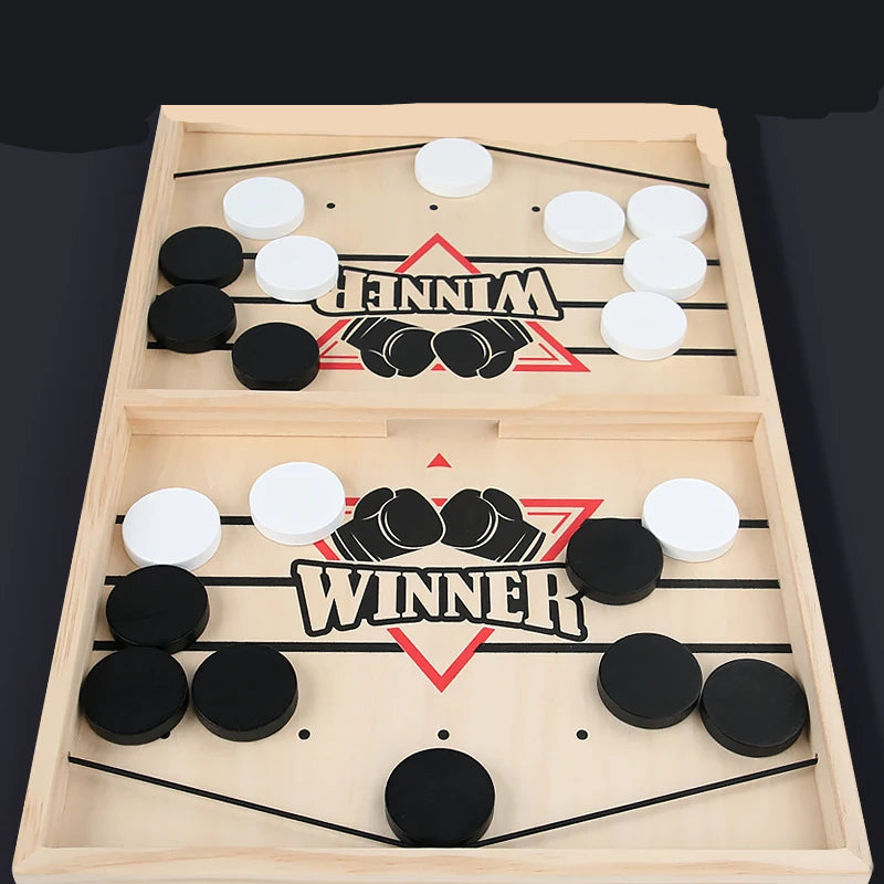 Jogo de Hockey de Mesa – Tabuleiro Sling Board de Velocidade