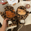 Kit Hello Kitty Oncinha – Luvas e Cachecol