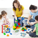 Jogo de Blocos de Equilíbrio 16-64 Peças | Diversão e Aprendizado para Todas as Idades