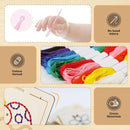 Brinquedo de Costura em Madeira Montessori – Atividade Sensorial e Motora para Crianças