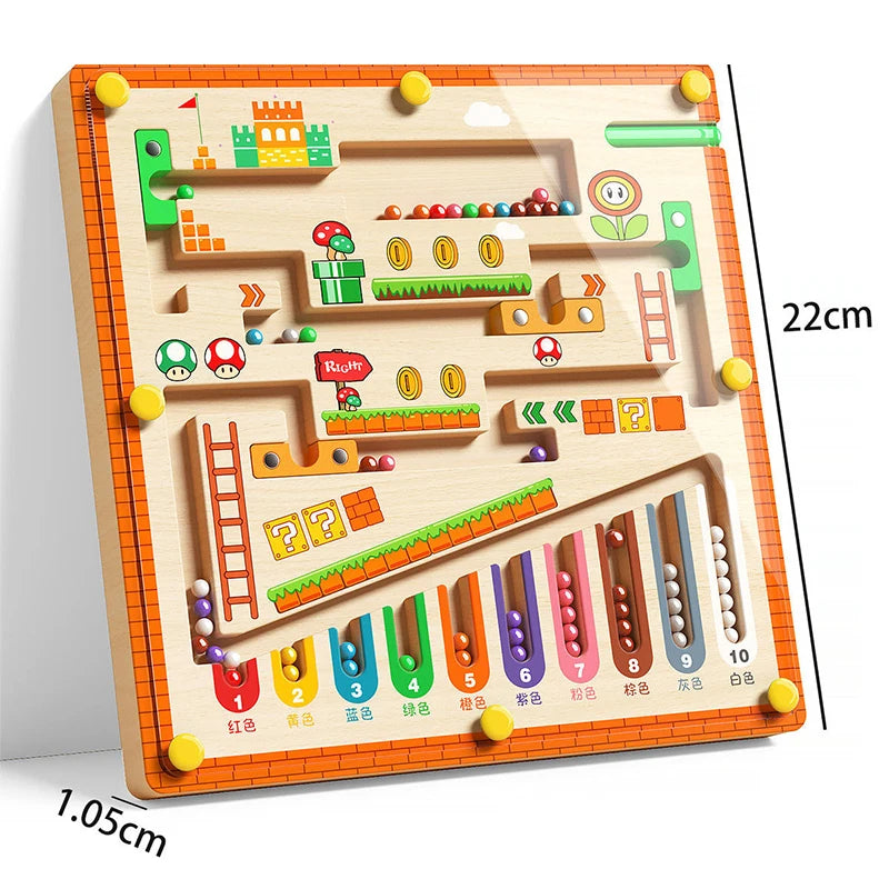 Labirinto Magnético Infantil – Montessori