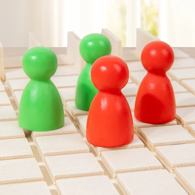 Jogo de tabuleiro de madeira passo a passo