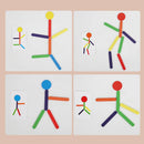 Quebra-cabeça de madeira Montessori