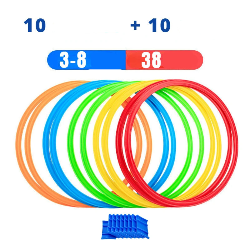 Conjunto de jogos de argolas de pular para Crianças