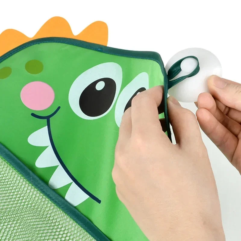 Organizador de Brinquedos de Banho – Bolsa Rede com Sucção Forte