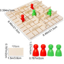 Jogo de tabuleiro de madeira passo a passo