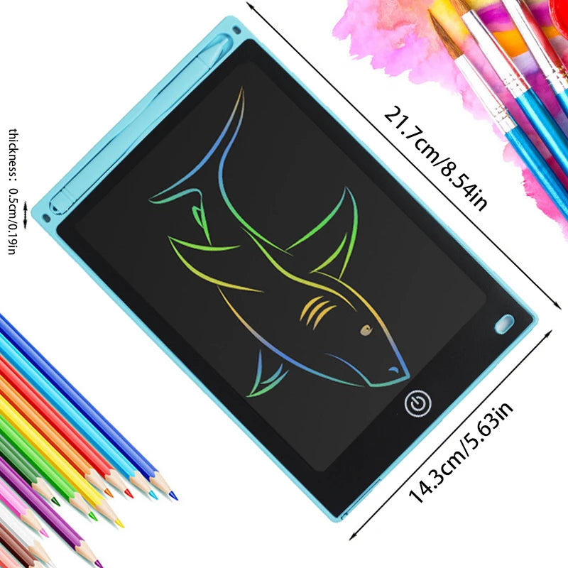 Tablet de Desenho LCD 8.5’’ – Quadro Digital Portátil para Crianças