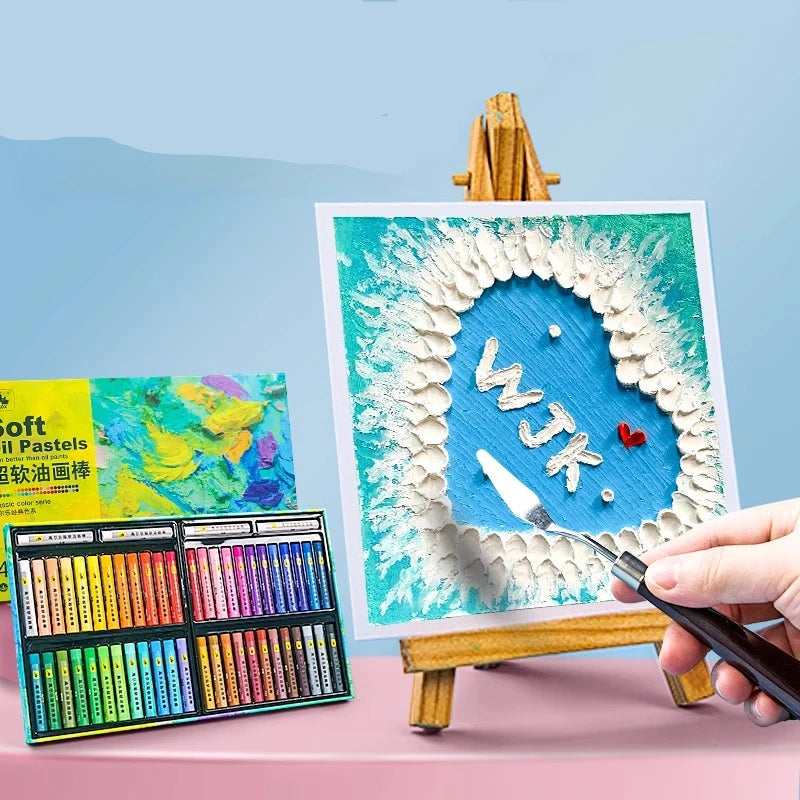 Conjunto de Pastéis a Óleo