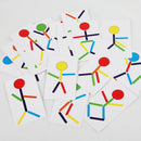 Quebra-cabeça de madeira Montessori