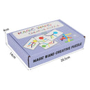 Quebra-cabeça de madeira Montessori