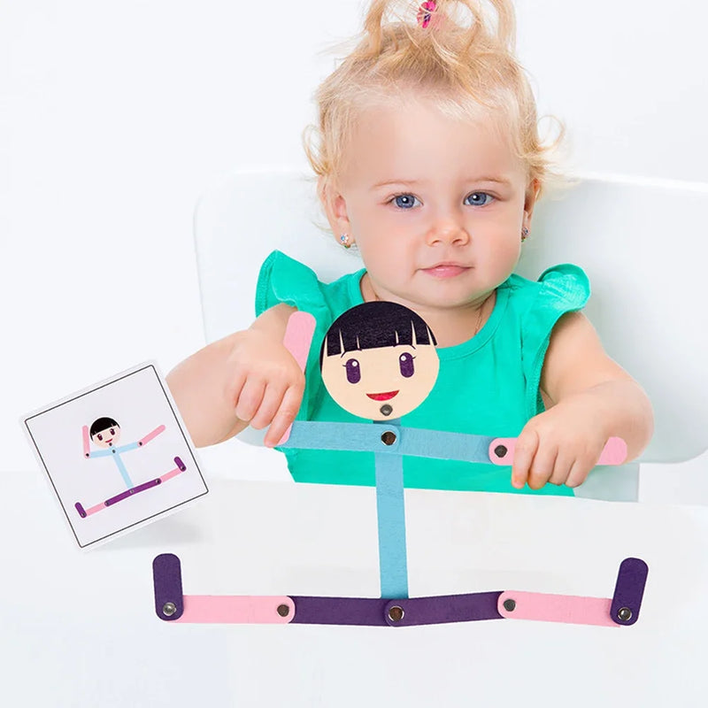 Quebra-cabeça Educativo de Madeira