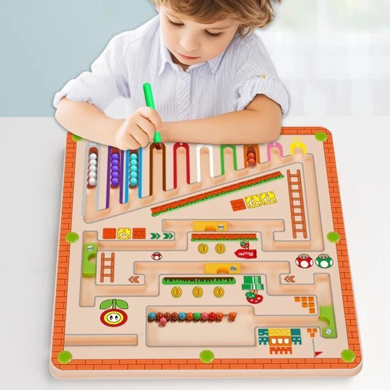 Labirinto Magnético Infantil – Montessori