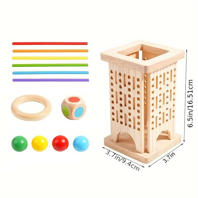 Brinquedo Educativo de Madeira