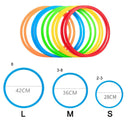 Conjunto de jogos de argolas de pular para Crianças