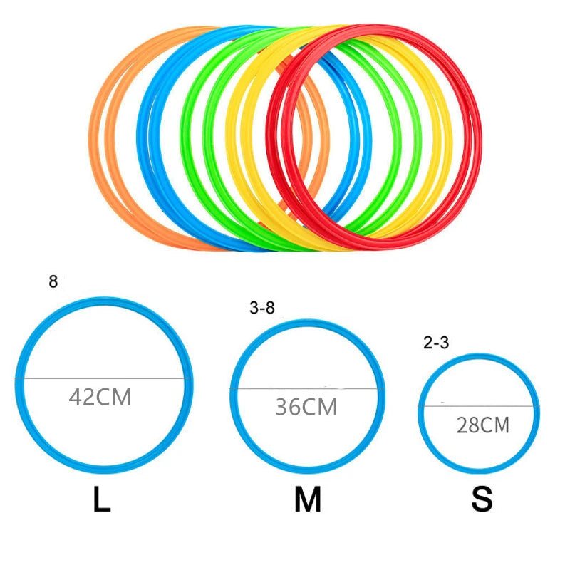 Conjunto de jogos de argolas de pular para Crianças