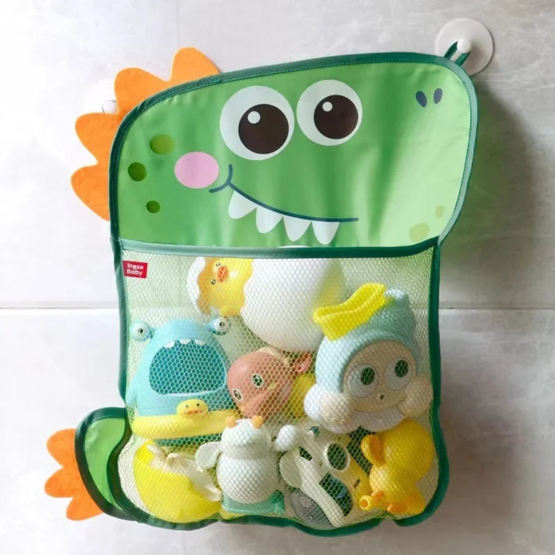 Organizador de Brinquedos de Banho – Bolsa Rede com Sucção Forte