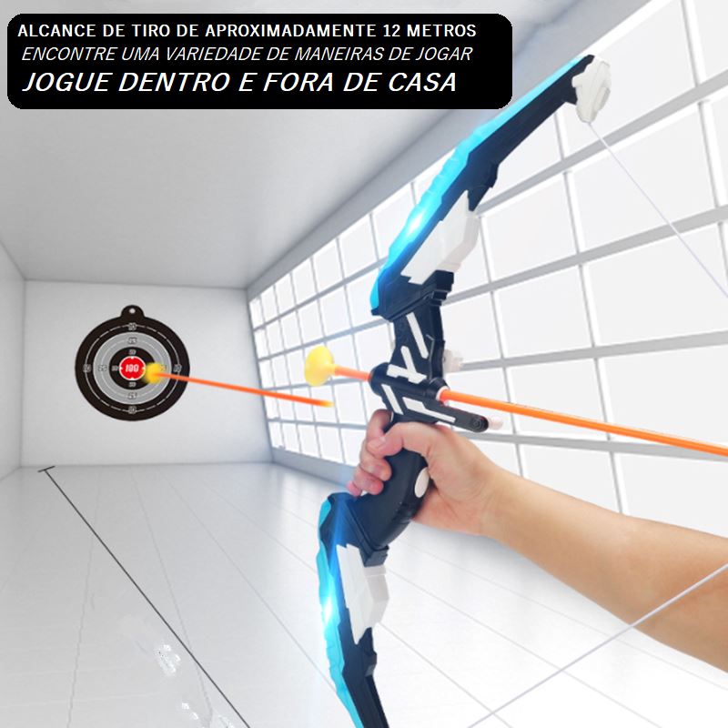 2 (Dois) Arcos com Flechas de Ventosa